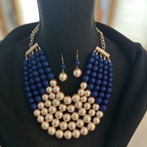 Pearl Necklace Set